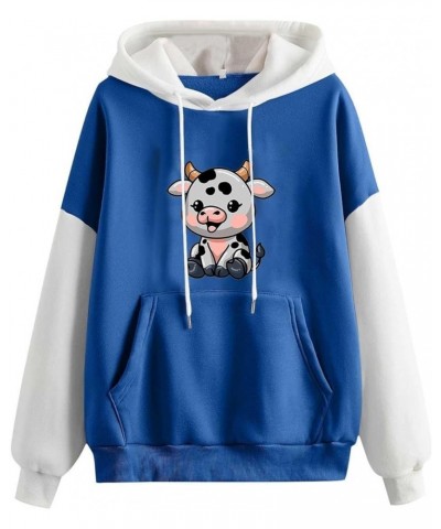 Cute Frog Hoodie for Womens Kawaii Frog Graphic Pullover with Pocket Teen Girls Long Sleeve Patchwork Sweatshirts Teen Girls ...