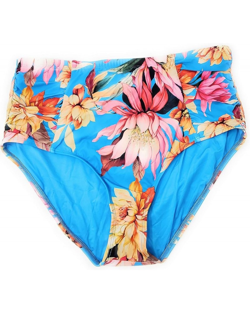 Women's Side Shirred High Waist Swimsuit Bottom Poolside//Garden Social $10.74 Swimsuits