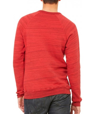 Men's 3901 Red Heather $12.94 Hoodies & Sweatshirts