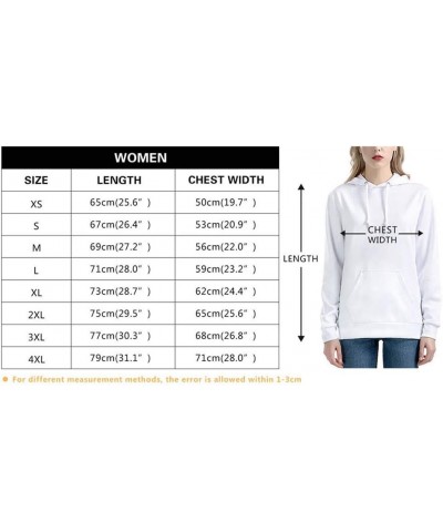 Womens Girls Hoodies Sweatshirts Long Sleeves Pullover Loose with Big Pockets Horse $19.24 Hoodies & Sweatshirts