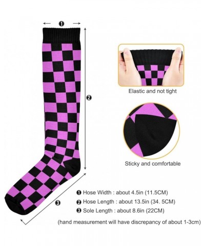 Ribbon Compression Socks for Women Men Stockings Circulation Support Socks Running Cozy Socks for Flights Gym Travel G-017 $1...