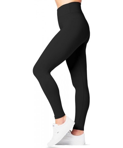 High Waisted Leggings for Women - Capri, Full Length, Fleece & with Pockets Women's Leggings … Full Length Black $11.59 Activ...