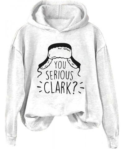 Womens Oversized Sweatshirts Hoodies Long Sleeve |IT'S A BEAUT CLARK|Sweaters For Women Sweatshirt Sweatshirts Z1-white $12.6...