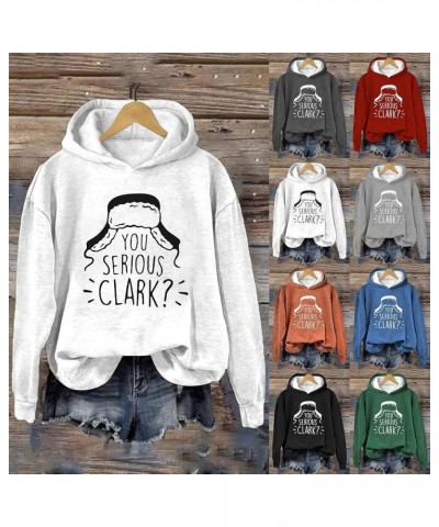 Womens Oversized Sweatshirts Hoodies Long Sleeve |IT'S A BEAUT CLARK|Sweaters For Women Sweatshirt Sweatshirts Z1-white $12.6...