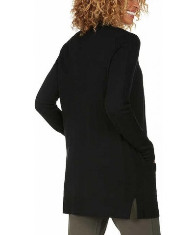 Women's The Boyfriend Cardigan Black $12.86 Sweaters