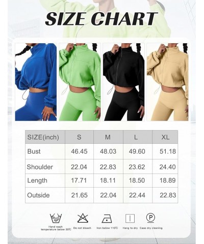 Women's Casual Full Zip Athletic Jacket Blue $18.89 Jackets