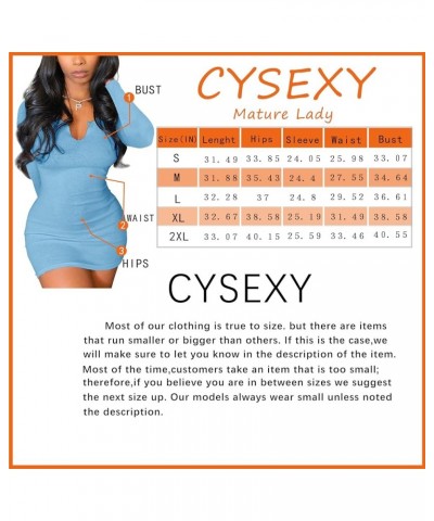 Bodycon Dresses for Women Sexy Ribbed Mini Tank Sleeveless V Neck Tight Summer Club Party Basic Women's Dresses Sky Blue $12....