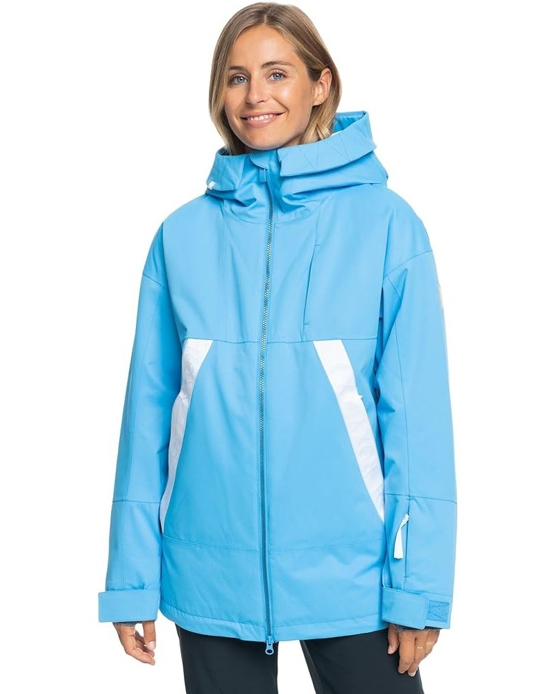 Women's Chloe Kim DryFlight Jacket Azure Blue $74.68 Jackets