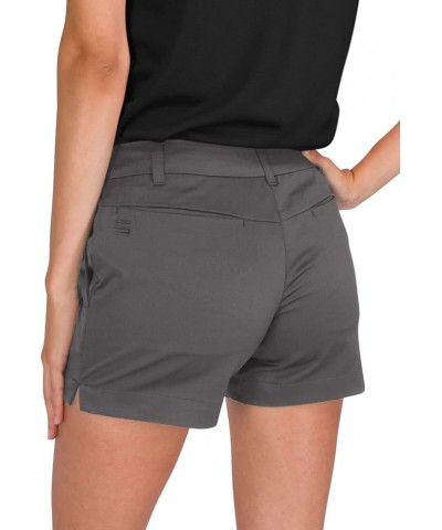 Womens Golf Shorts 4 ½ Inch Inseam - Quick Dry Active Shorts with Pockets, Athletic and Breathable Charcoal $29.67 Activewear