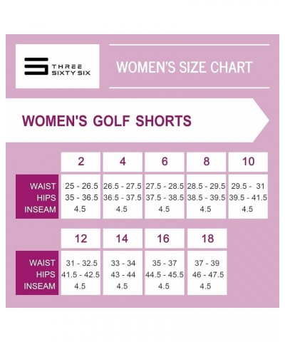 Womens Golf Shorts 4 ½ Inch Inseam - Quick Dry Active Shorts with Pockets, Athletic and Breathable Charcoal $29.67 Activewear