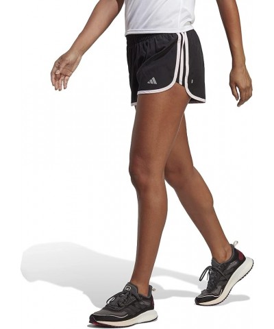 Women's Marathon 20 Running Shorts Black/Clear Pink $11.50 Shorts