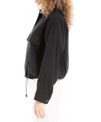 Women's Long Sleeve Blouson Jacket Black $13.15 Jackets