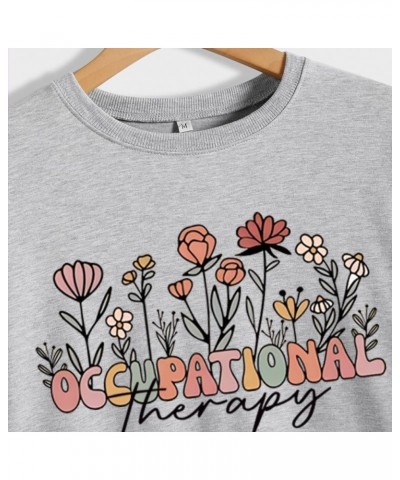 Occupational Therapy Sweatshirt for Women Therapist Shirts Casual Long Sleeves Novelty Gift OT Shirt Funny Top 16 $12.38 Hood...