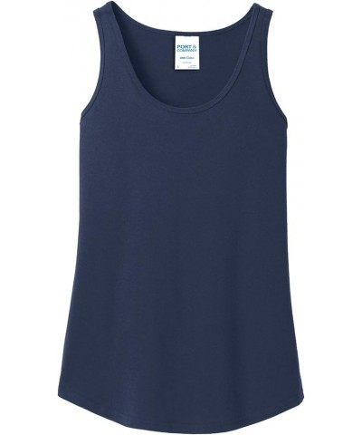 womens Lpc54tt Navy $5.84 Tanks