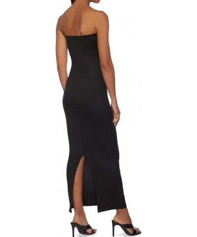 Womens Spaghetti Strap Fishtail Maxi Dress Sleeveless Square Neck Bodycon Slim Long Dress Clubwear U-black $12.31 Dresses