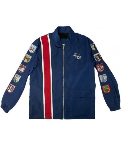 Lanaa Deel-Reey Racing Album Patch Blue Racer Jacket For Women - Cotton Cotton $28.14 Jackets