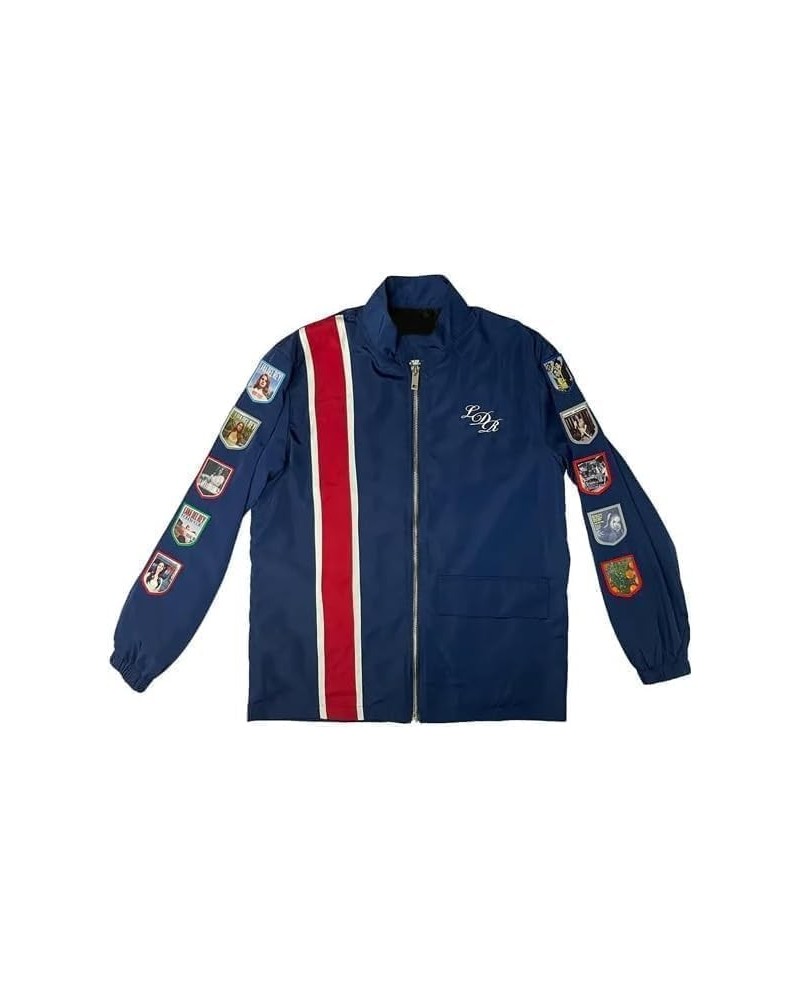 Lanaa Deel-Reey Racing Album Patch Blue Racer Jacket For Women - Cotton Cotton $28.14 Jackets