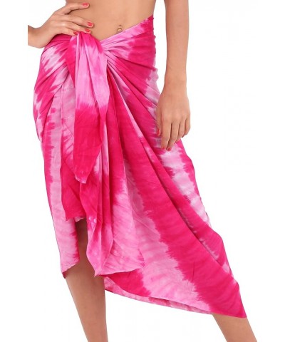 Women's Beach Wrap Bikini Wraps Sarong Swimwear Cover up Skirt Bathing Suit Swimsuit Pareo Coverups for Women Taffy, Tie Dye ...