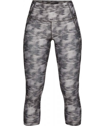 HeatGear® Armour Capri Print Jet Gray//Metallic Silver $16.38 Pants