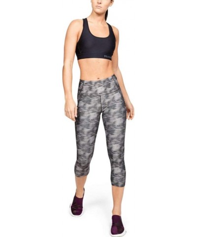 HeatGear® Armour Capri Print Jet Gray//Metallic Silver $16.38 Pants