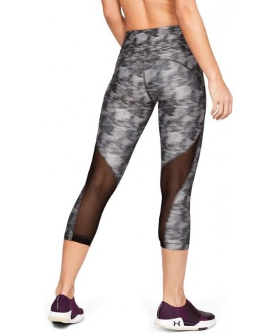 HeatGear® Armour Capri Print Jet Gray//Metallic Silver $16.38 Pants