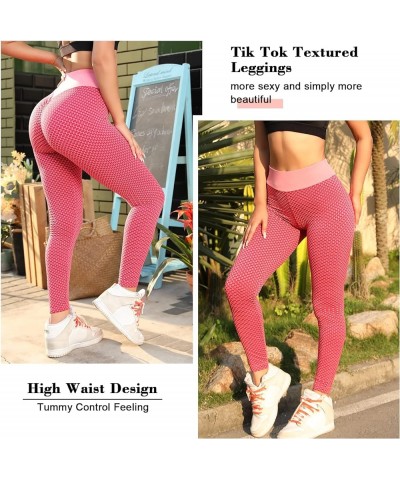 Butt Lifting Workout Leggings for Women TIK Tok High Waisted Yoga Pants Tummy Control Scrunch Butt Gym Booty Tights Peach $12...