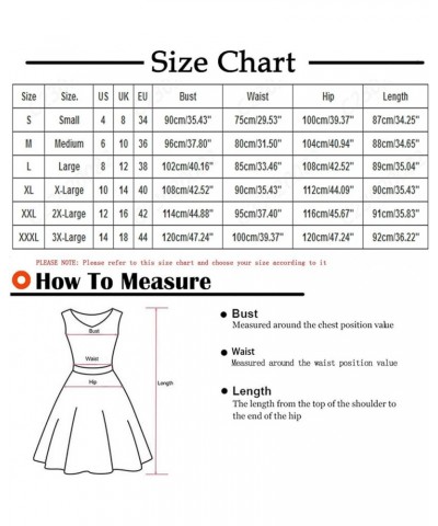 Summer Dresses for Women 2023 Casual Crewneck Sun Dress Sleeveless Beach Vacation Outfits Plus Size A Line Printing Dresses 1...