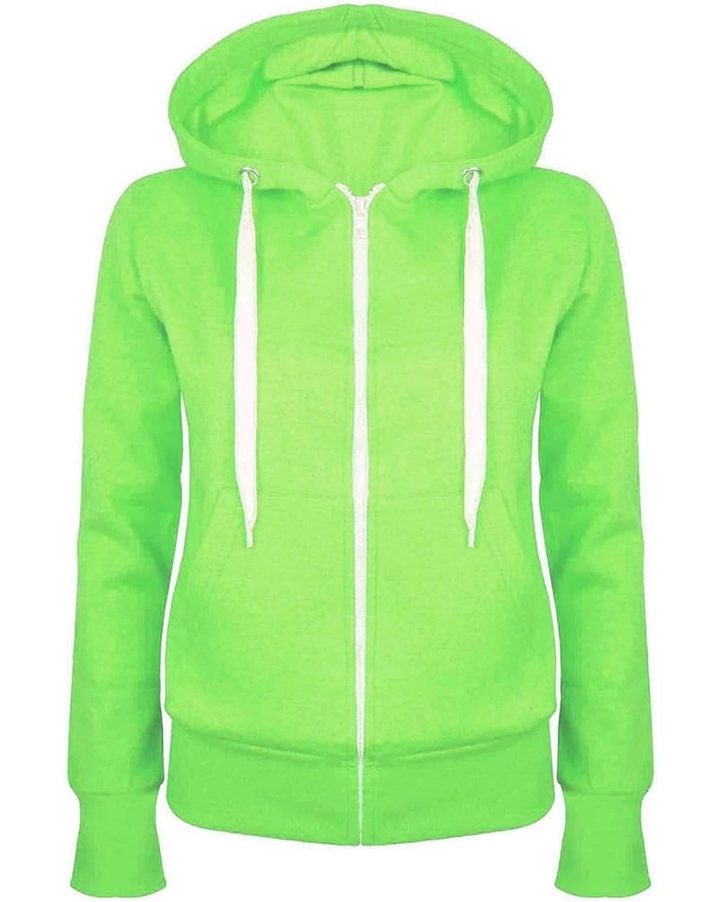 Women Long Sleeve Zip Up Comfy Hoodies Sweatshirts Solid Color Lightweight Hooded Tops Loose Fit Sweatshirt 05 Mint Green $11...