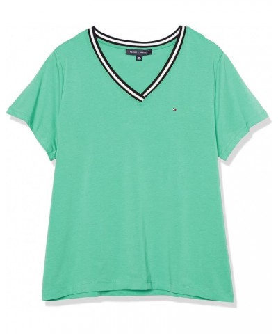 Women's Short Sleeve V-Neck T-Shirt (Standard and Plus Size) Crm De Mnth $18.54 T-Shirts