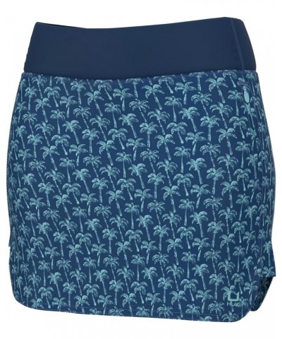 Women's Cedros, Performance Fishing Skort with Sun Protection Small Palm - Set Sail $34.00 Skorts