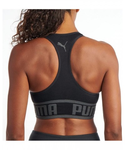 Women's Seamless Sports Bra Black $13.28 Lingerie