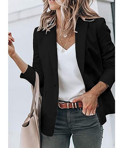 Winter Coats For Women 2023 Casual Jackets Fashion Clothes Holiday Clothing I Black $17.65 Jackets