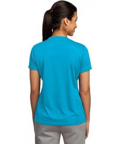 Women's Sport Performance Moisture Wicking Athletic T Shirt Atomic Blue $12.74 Activewear