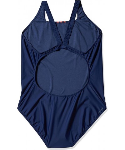 Women's Sh3.ro Mid 3-Stripes Swimsuit Tech Indigo/Onix $29.98 Swimsuits