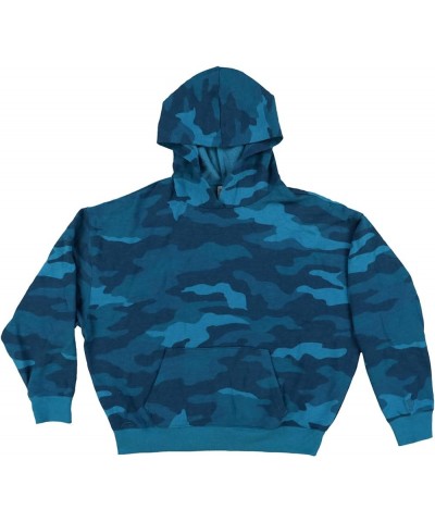 Pink Pullover Sweatshirt Hoodie Blue Camo $30.65 Hoodies & Sweatshirts