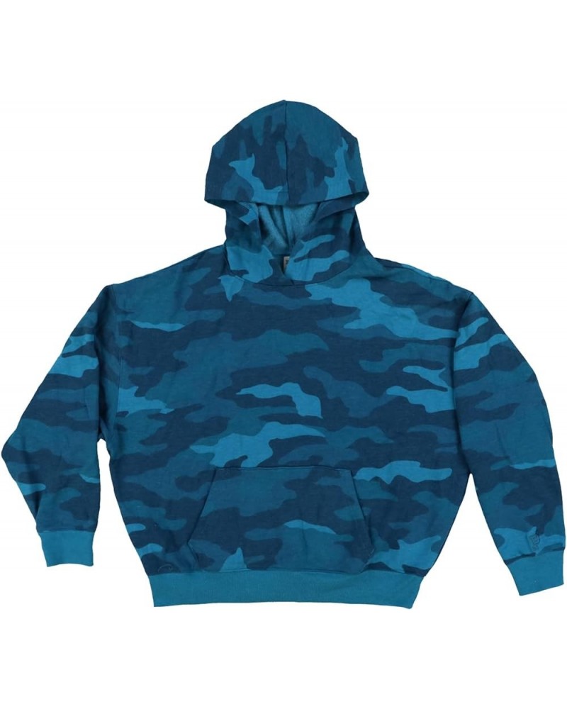 Pink Pullover Sweatshirt Hoodie Blue Camo $30.65 Hoodies & Sweatshirts