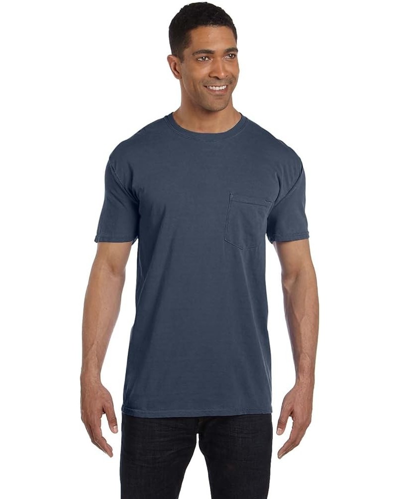 Comfort C1717 Colors 6.1 oz. Ringspun Garment-Dyed T-Shirt Denim $10.32 T-Shirts