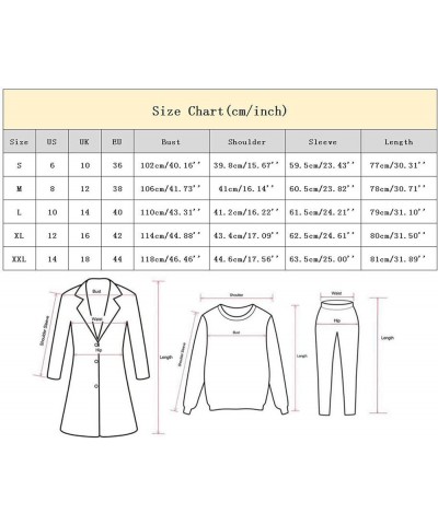 Women's Printed Cardigan Formal Suit Long Sleeve Lapels Business Office Jacket Coat Blouse Warm Coats for Women Grey $9.39 Bl...